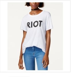 Sub Urban Riot Solid Graphic T-Shirt White XSmall